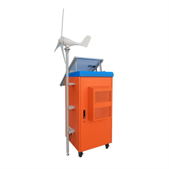 Energy storage cabinet connected to power storage